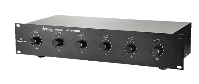 Denox  VK-6/300 Rack Tipi Volüm Kontrol
