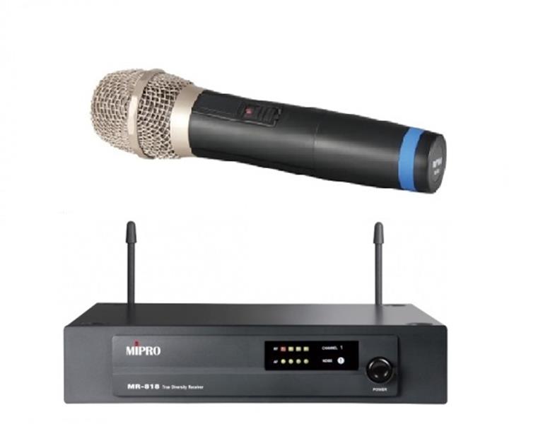 Mipro MR-818 EL Tipi UHF Kablosuz Mikrofon Seti