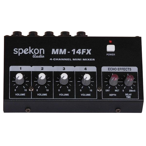 Spekon mm14FX, 4 Kanallı Mikrofon Mikseri
